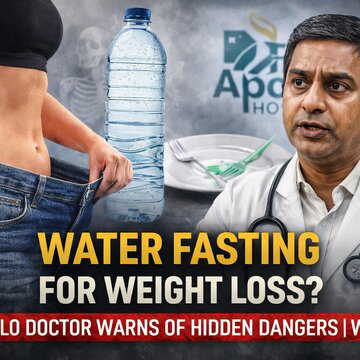 Water fasting for weight loss? Apollo doctor warns of hidden dangers | WATCH
