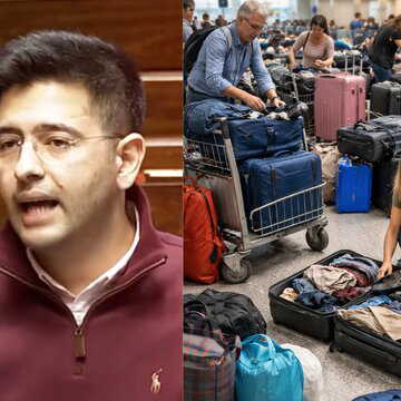 'Thousands for 1 kg, nothing for delays': Raghav Chadha raises airline accountability issue in Parliament