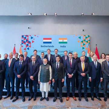 PM Modi meets 16 Dutch CEOs in The Hague: Chips, energy, ports take centre stage