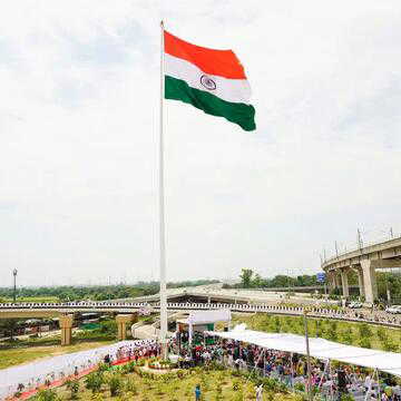 How much does it cost to maintain Delhi's giant Tricolours? Here's what we know