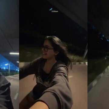 'This makes me so happy', Hyderabad woman cycles at 2 am, netizens amazed