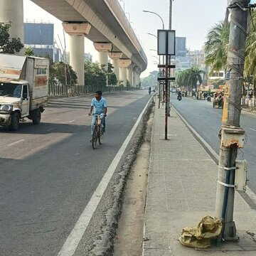 New Town horror: Young woman loses arm in collision between bike and govt bus