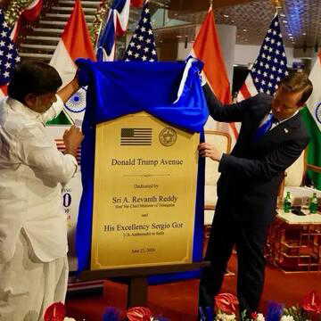 'Historic moment': Donald Trump thanks Hyderabad for naming road beside US Consulate