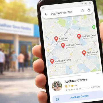 How can I find Aadhaar centres near me? Google Maps now comes to the rescue