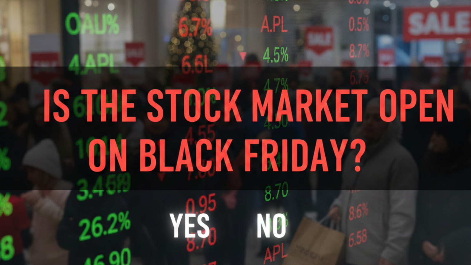 Is the stock market open on Black Friday? Here’s a complete guide for 2025