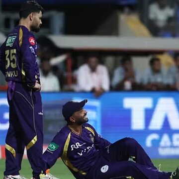 IPL 2026: Ajinkya Rahane injury scare as KKR lose to Mumbai Indians despite 220-run total