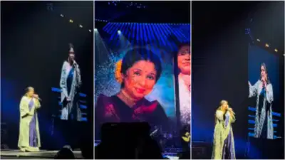 Shreya Ghoshal sings ‘Abhi Na Jaao Chhod Kar’, pays emotional tribute to Asha Bhosle at London concert