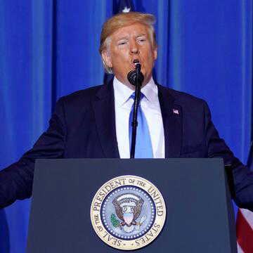 Trump seeks tougher Iran deal terms on nuclear material and Strait of Hormuz