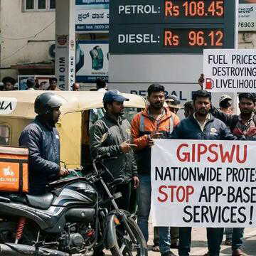 No rides, no deliveries? Gig workers plan massive protest over fuel costs