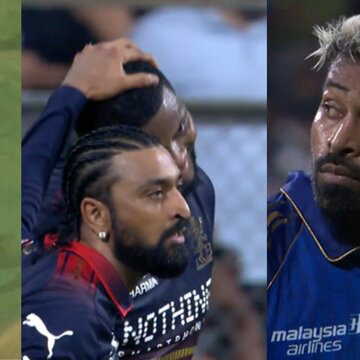 Krunal Pandya's wild celebration after Hardik's wicket goes viral | WATCH