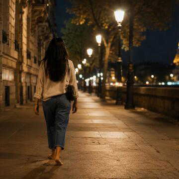 'A rare sense of safety': Indian woman walks barefoot at 4:30 am in France
