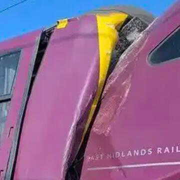 Train crash near London leaves one dead and several injured