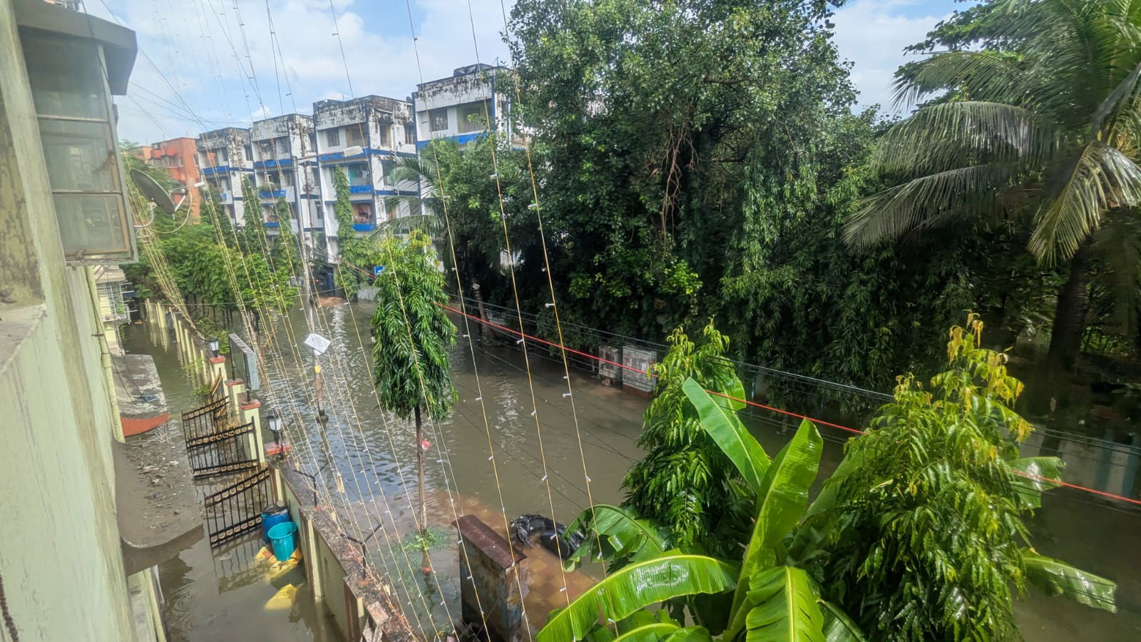 Man's body found floating mysteriously in waterlogged Kolkata street amid heavy downpour: Watch
