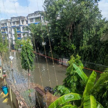Man's body found floating mysteriously in waterlogged Kolkata street amid heavy downpour: Watch