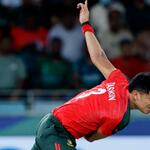 Taskin Ahmed becomes the third Bangladeshi to reach 100 T20I Wickets