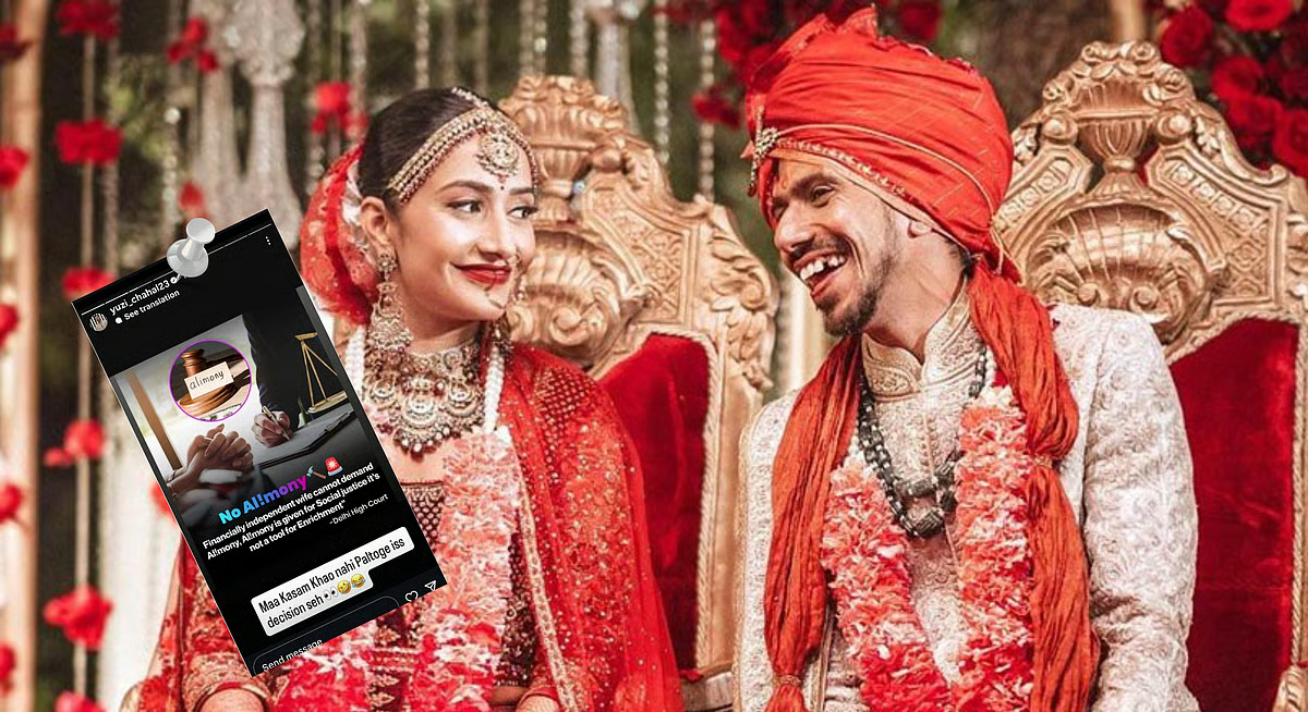 Posts about alimony, then deletes: What's happening to Yuzvendra Chahal?
