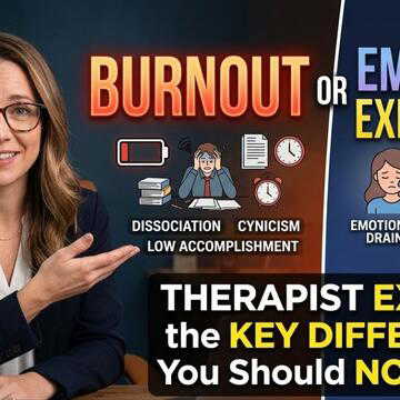 Burnout or just emotional exhaustion? Therapist explains the key differences you should not ignore