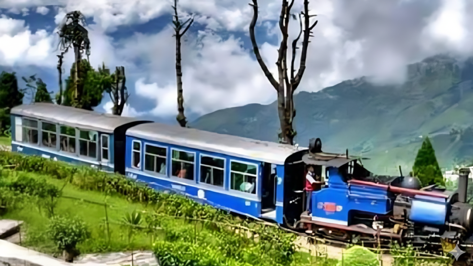 Elderly Tokyo resident documents toy train through a handmade film