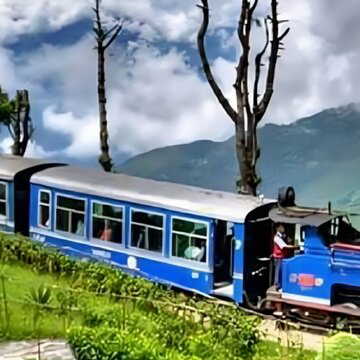 Elderly Tokyo resident documents toy train through a handmade film