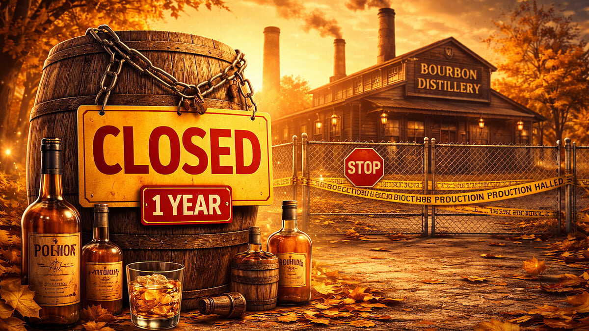 Global whisky brand faces setback, halts production at key plant for a year