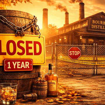 Global whisky brand faces setback, halts production at key plant for a year