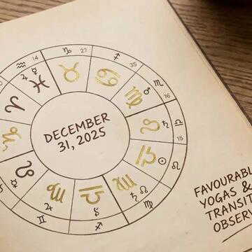 December 31 Horoscope: THESE zodiac signs will end 2025 on a lucky note