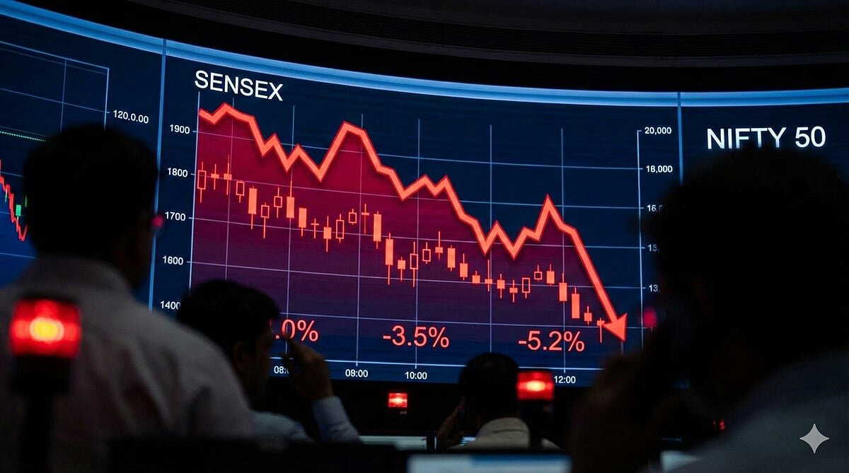 Sensex crashes 533 points: Why Dalal Street saw a sharp sell-off today?
