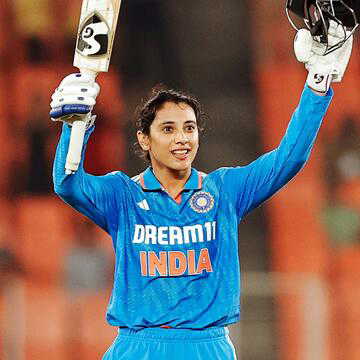 Smriti Mandhana earns spot in TIME’s top 100 sports influencers list, joins Messi, Ronaldo and Alcaraz