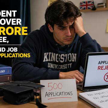 UK graduate spends over Rs 1 crore on a degree, still jobless after 500 applications