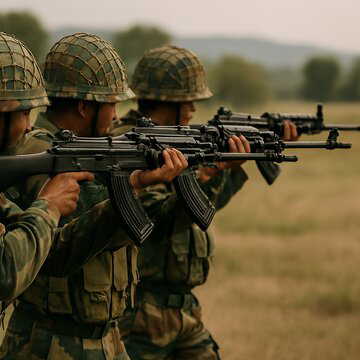 Indian Army responds to Pakistani fire during surveillance setup along LoC in Keran