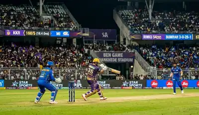 IPL KKR vs MI LIVE: MI seal thrilling chase despite late hiccups; Rohit-Rickelton blitz puts MI ahead in steep chase -catch all updates