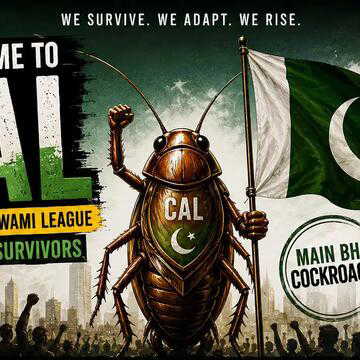 Cockroaches cross borders: India made a ‘Cockroach Janta Party’ — Pakistan now has one too