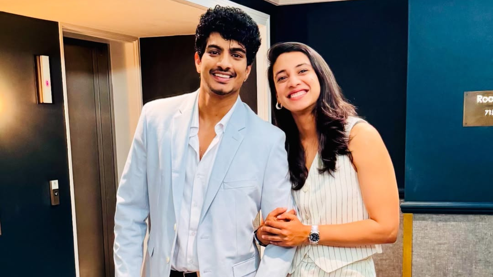 Smriti Mandhana’s fiance Palash Muchhal briefly hospitalised before wedding