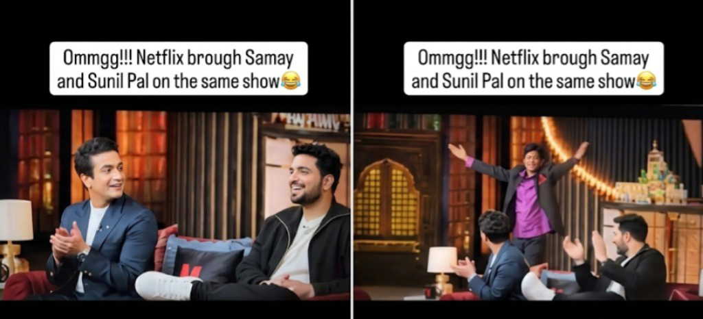 Samay Raina–Sunil Pal reunion goes viral, internet demands ‘Shaktimaan’ twist