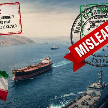 Fact check: Is the Strait of Hormuz really closed? US military disputes Iran-linked claims