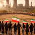 Why has Iran asked its youth to form a human chain around power plants?