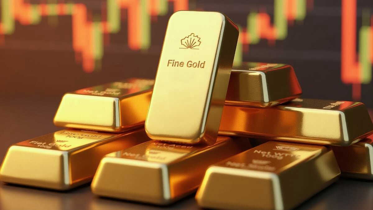 Gold becomes cheaper, price drops by Rs 3,350 in a single day
