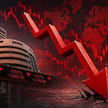 Why is the stock market down today? Sensex, Nifty tumble as oil prices surge