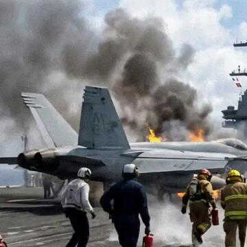 What really happened on USS Gerald R. Ford? New video reveals extensive fire damage
