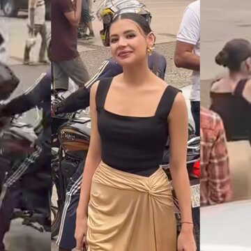 ‘Where beauty meets bravery’: Influencer Monika Kabir hits older bystanders during street shoot in Dhaka| Watch