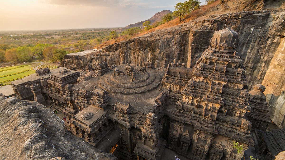 A temple has been constructed by carving a mountain for 18 years – do you know where it is located?