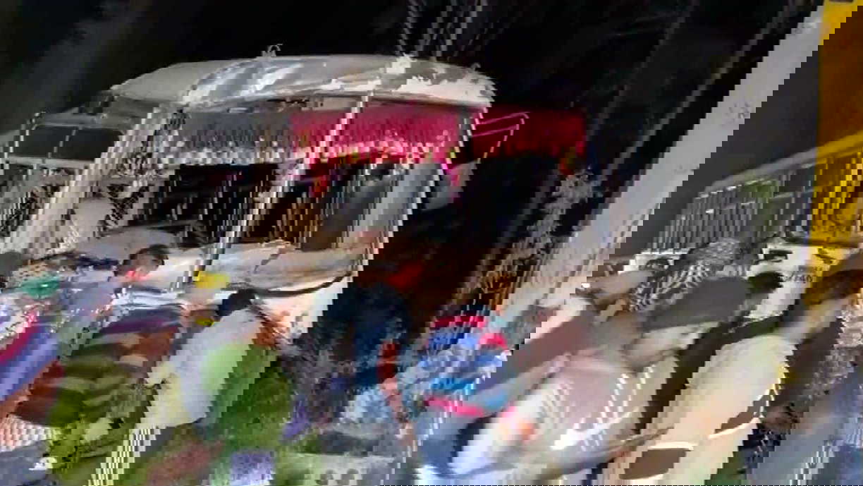 Jaipur–Bikaner highway bus-truck collision takes four lives, more than dozens injured