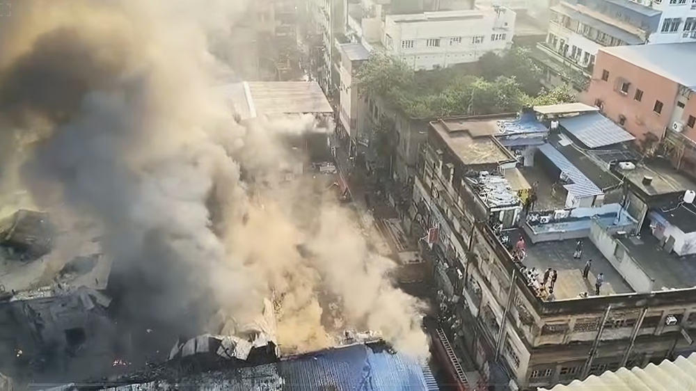 Kolkata Ezra Street fire: Nearly 300 shops gutted, 20 fire engines deployed