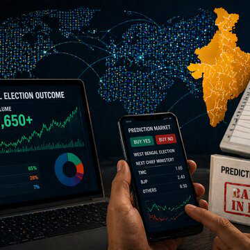 West Bengal polls see global betting surge on platforms banned in India