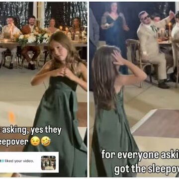 Taylor Swift reacts to viral video of little girls dancing to 'Fate of Ophelia' at a wedding