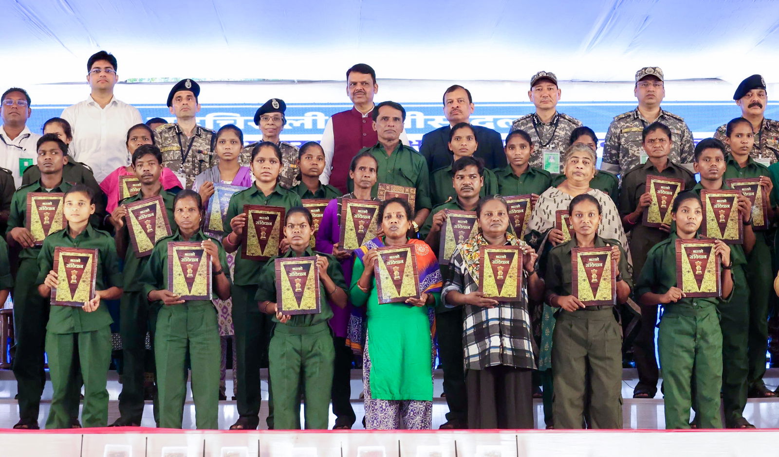 Maharashtra CM roars 'the process of eliminating Maoism from Gadchiroli began today' as 61 Cadres surrender