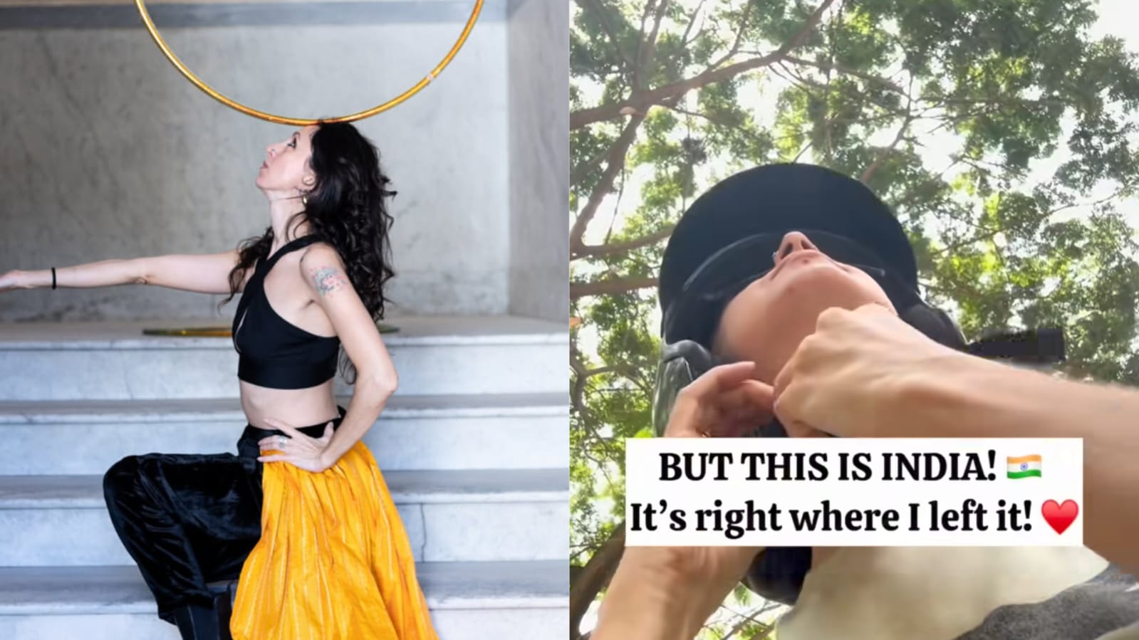 'This is India', Italian woman in Bengaluru sparks online debate on public safety, as her helmet remains untouched