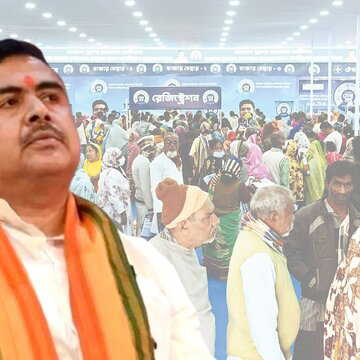 Suvendu Adhikari targets Abhishek Banerjee after Nandigram 'Sebaashray' announcement