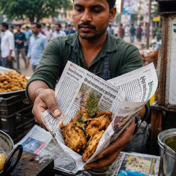 Can newspaper-wrapped food make you sick? Here's what FSSAI says