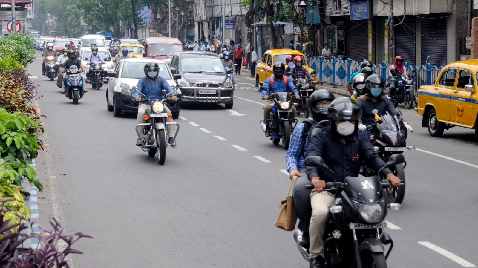 Central Kolkata traffic update: November 8